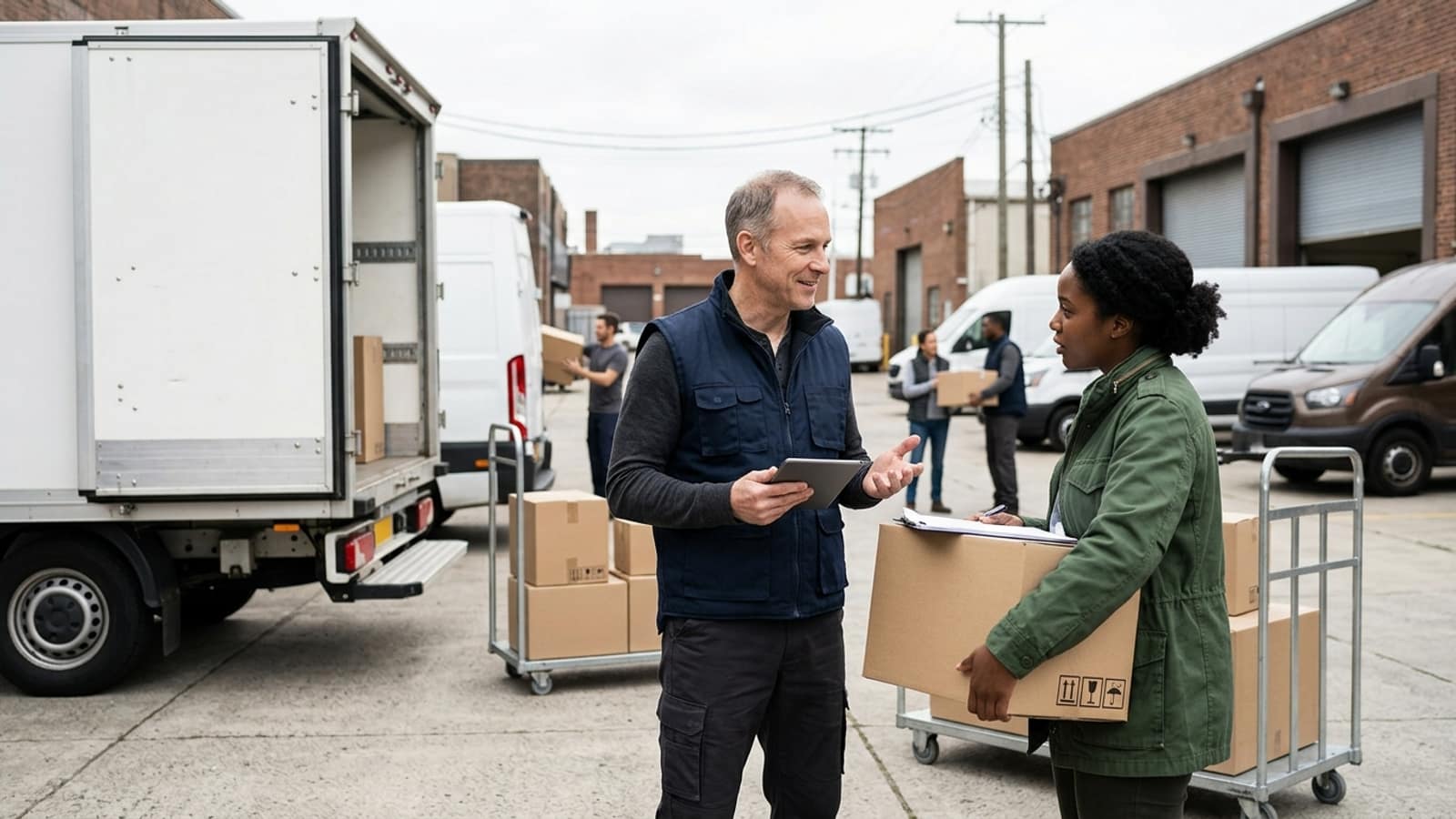 Illustration: Why a Business Line of Credit Is Essential for Couriers and Independent Delivery Contractors