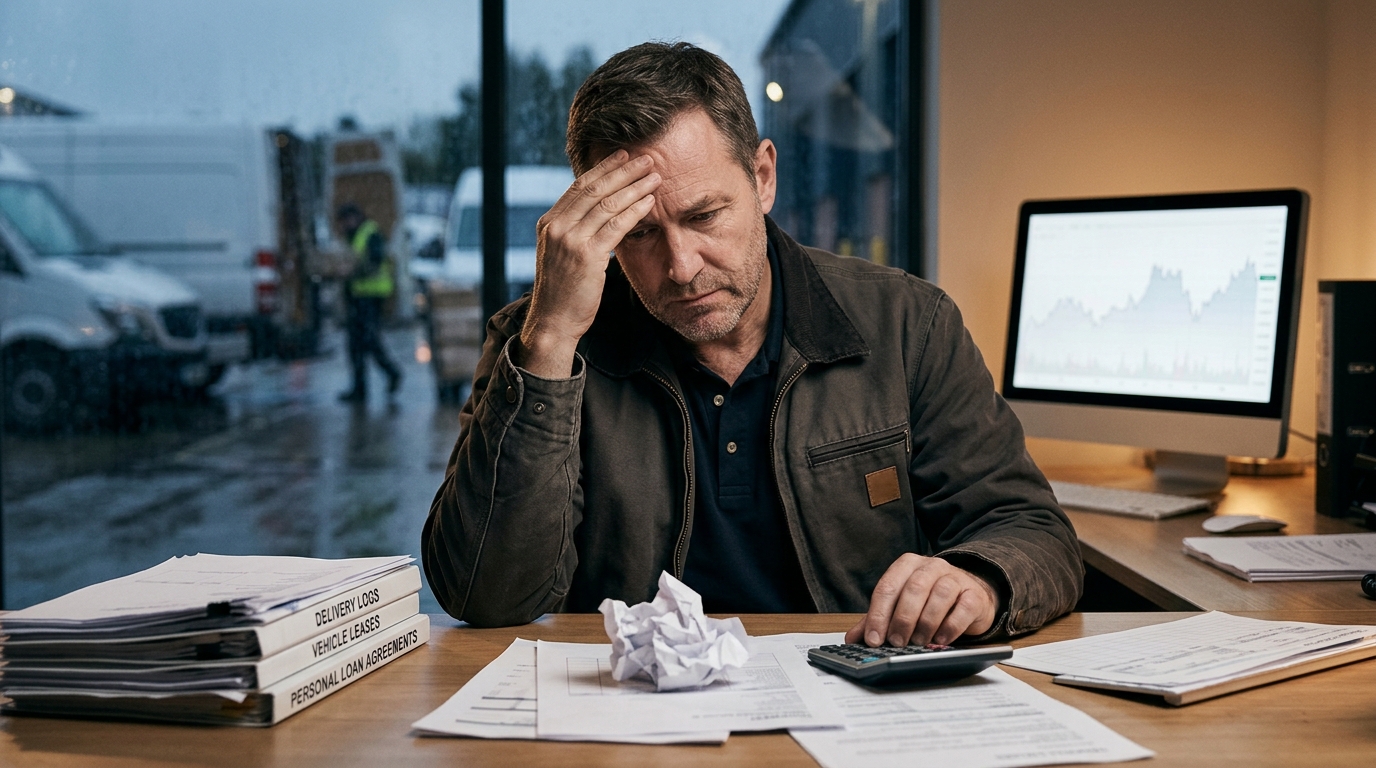 Illustration: Risks of Using Personal Loans for Your Delivery Business in 2026