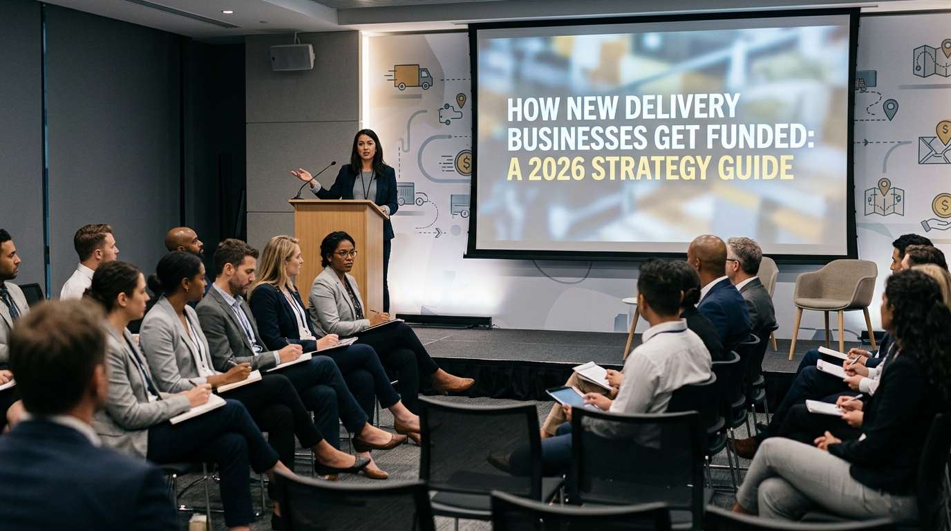 Illustration: How New Delivery Businesses Get Funded: A 2026 Strategy Guide